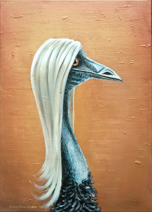 Sebastian Diemer „Blonde Emu“